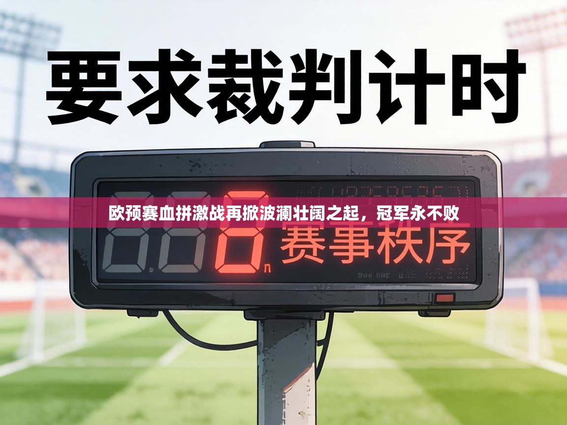 欧预赛血拼激战再掀波澜壮阔之起,冠军永不败 第2张